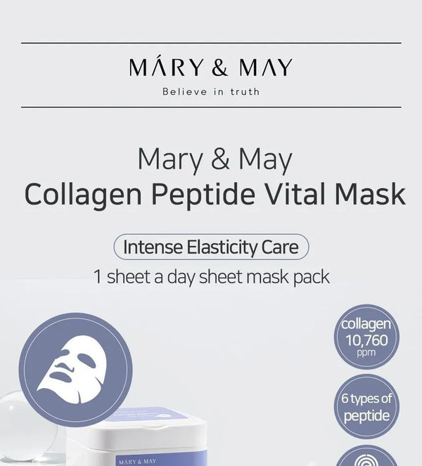 Mary&May - Collagen Peptide Vital Mask