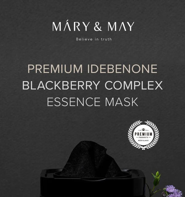 Mary&May - Premium Idebenone Blackberry Complex Essence Mask