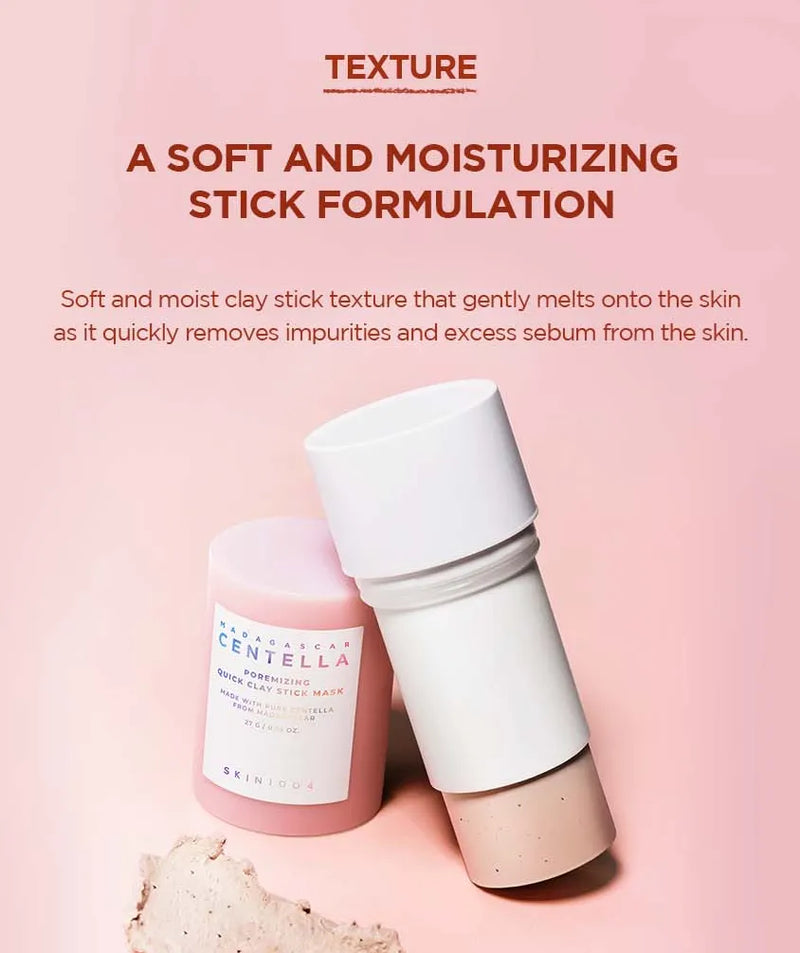 SKIN 1004 - Madagascar Centella Poremizing Quick Clay Stick Mask