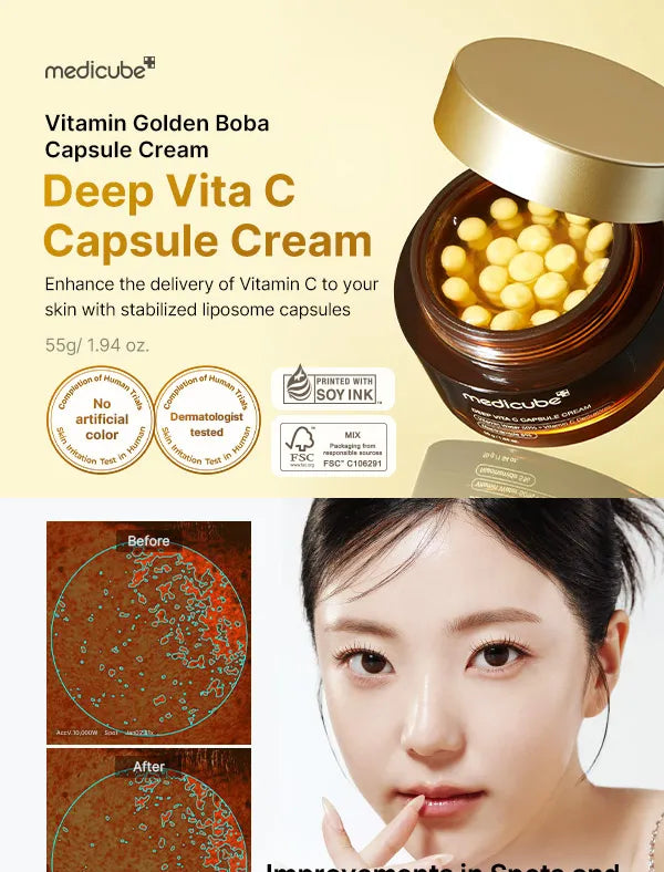 Medicube - Deep Vita C Capsule Cream