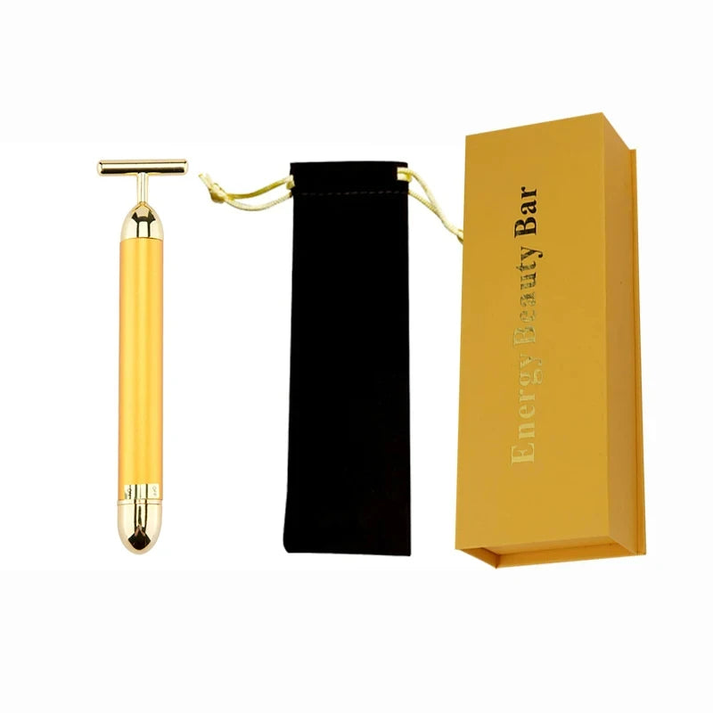 GildedPulse – 24K Vibrating Face Roller