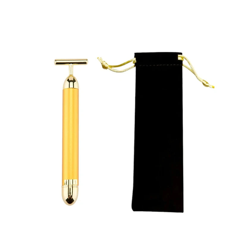 GildedPulse – 24K Vibrating Face Roller